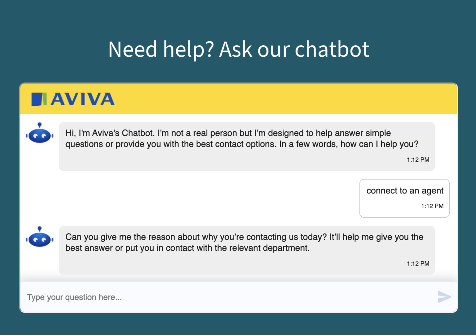 Aviva Live Chat Customer Service Live Chat Directory
