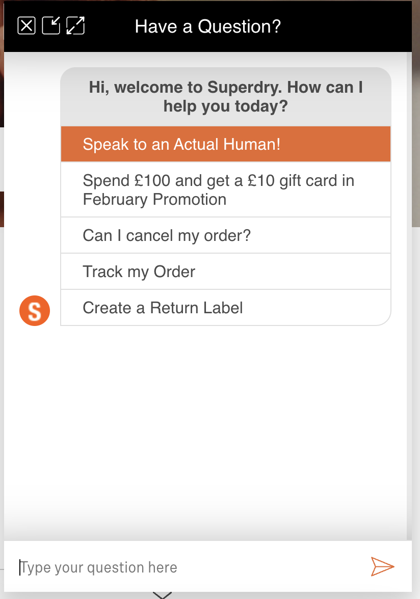Superdry Live Chat Live Chat Directory