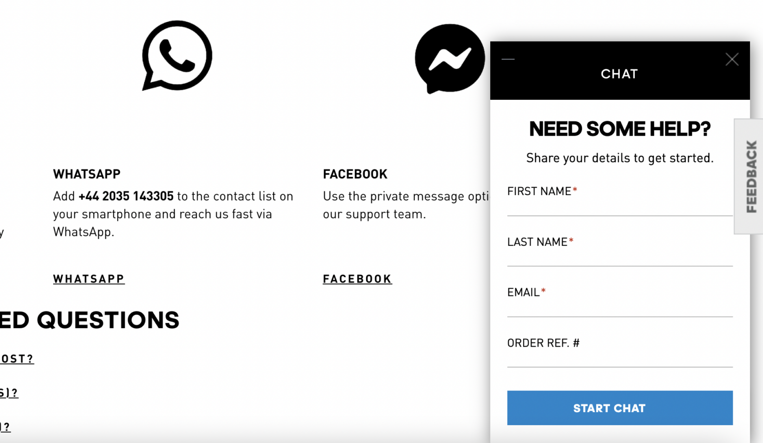 Adidas Live Chat Customer Service Live Chat Directory